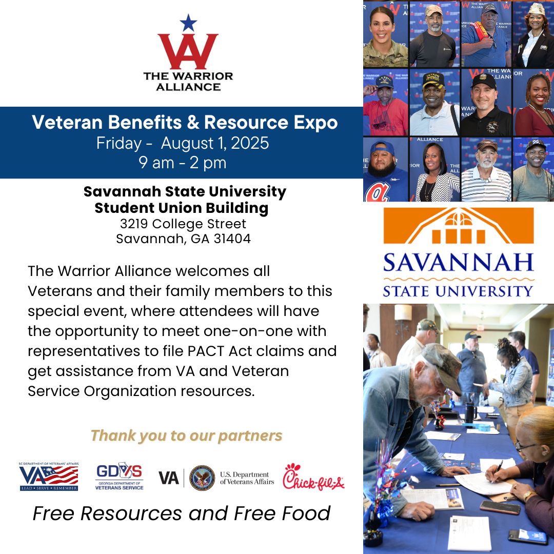 Veteran Benefits & Resource Expo – Savannah